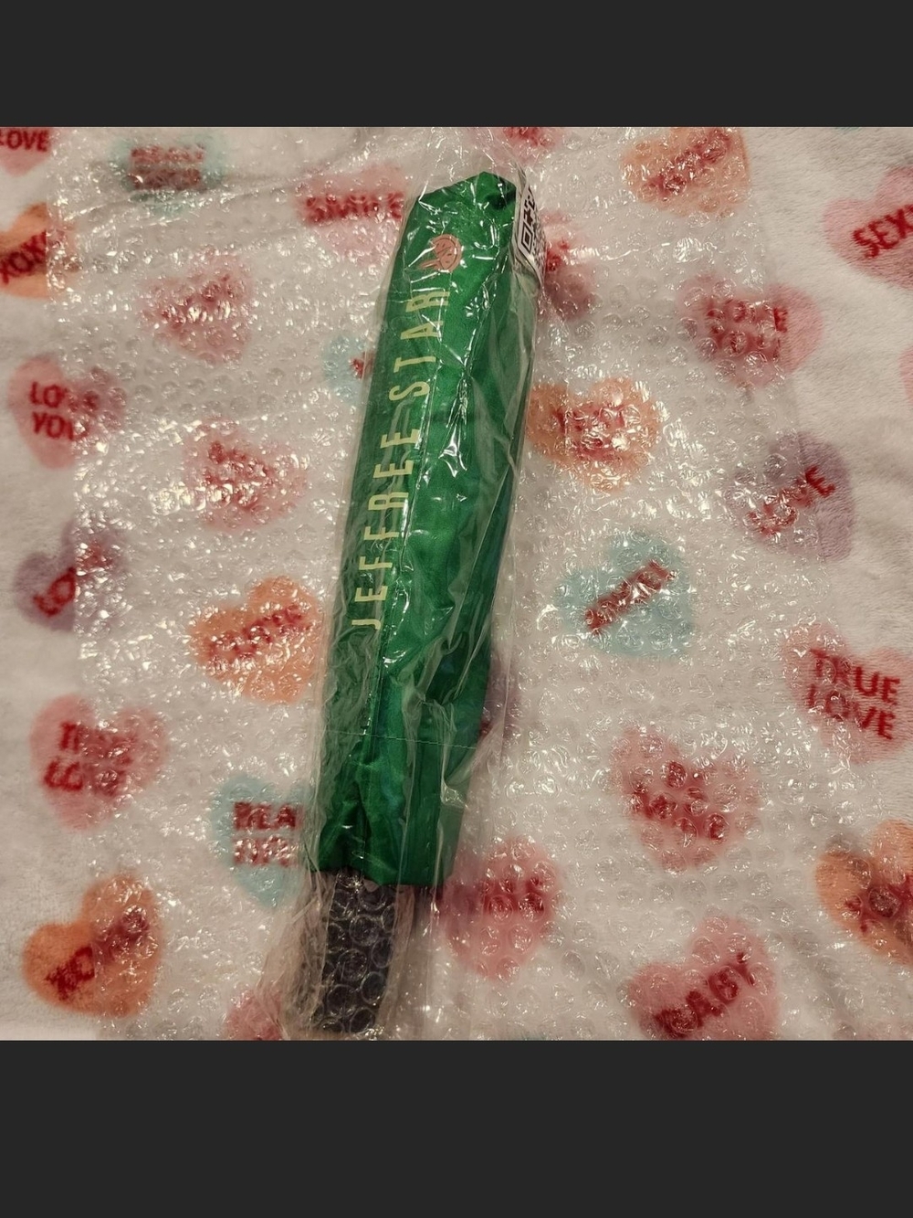 Jeffree Star Watermelon Wealth Umbrella, JSC Logo, SOLD OUT ONLINE - RARE / HTF